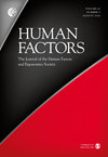 HUMAN FACTORS雜志封面